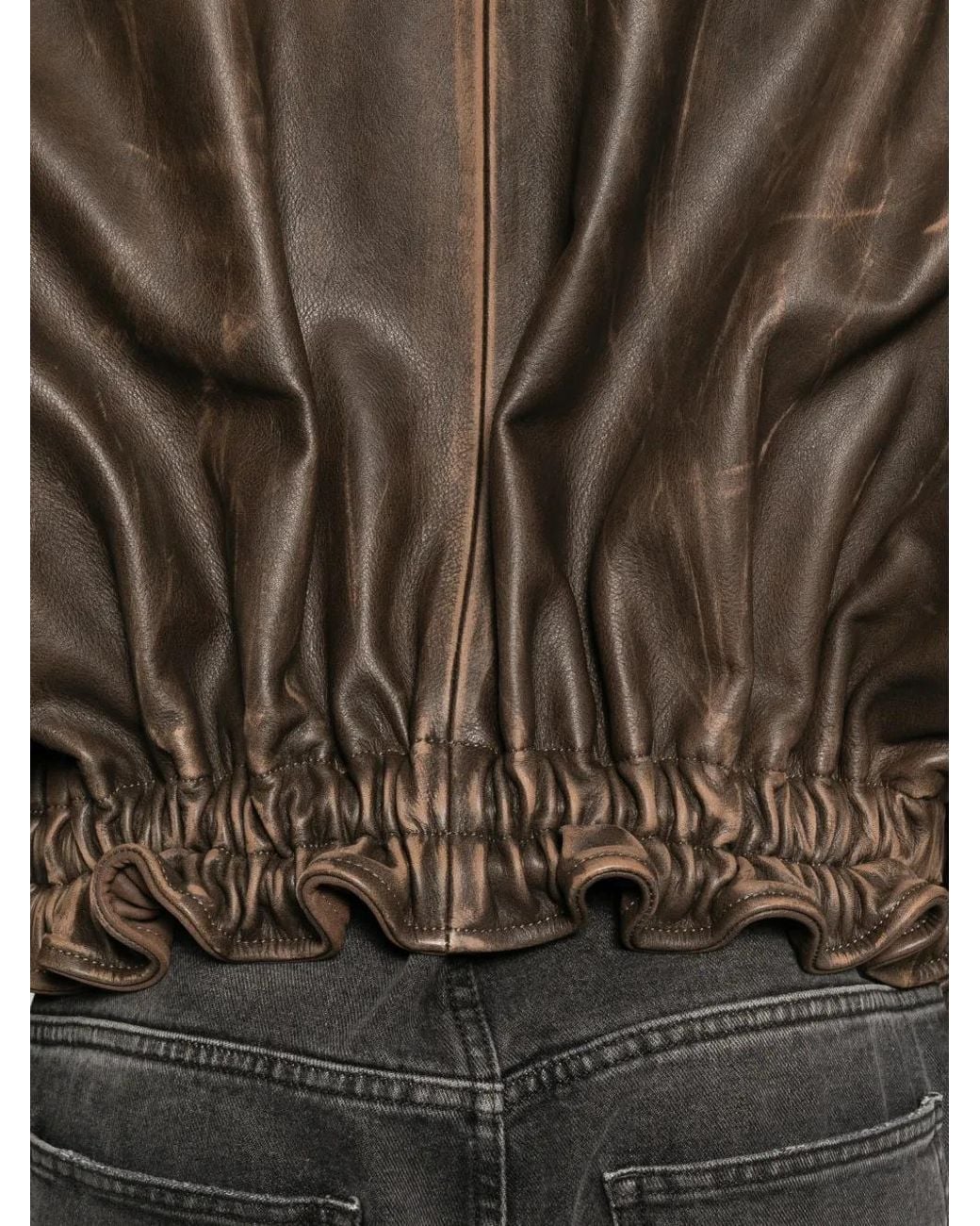 DUCIE Brown Luna Jacket