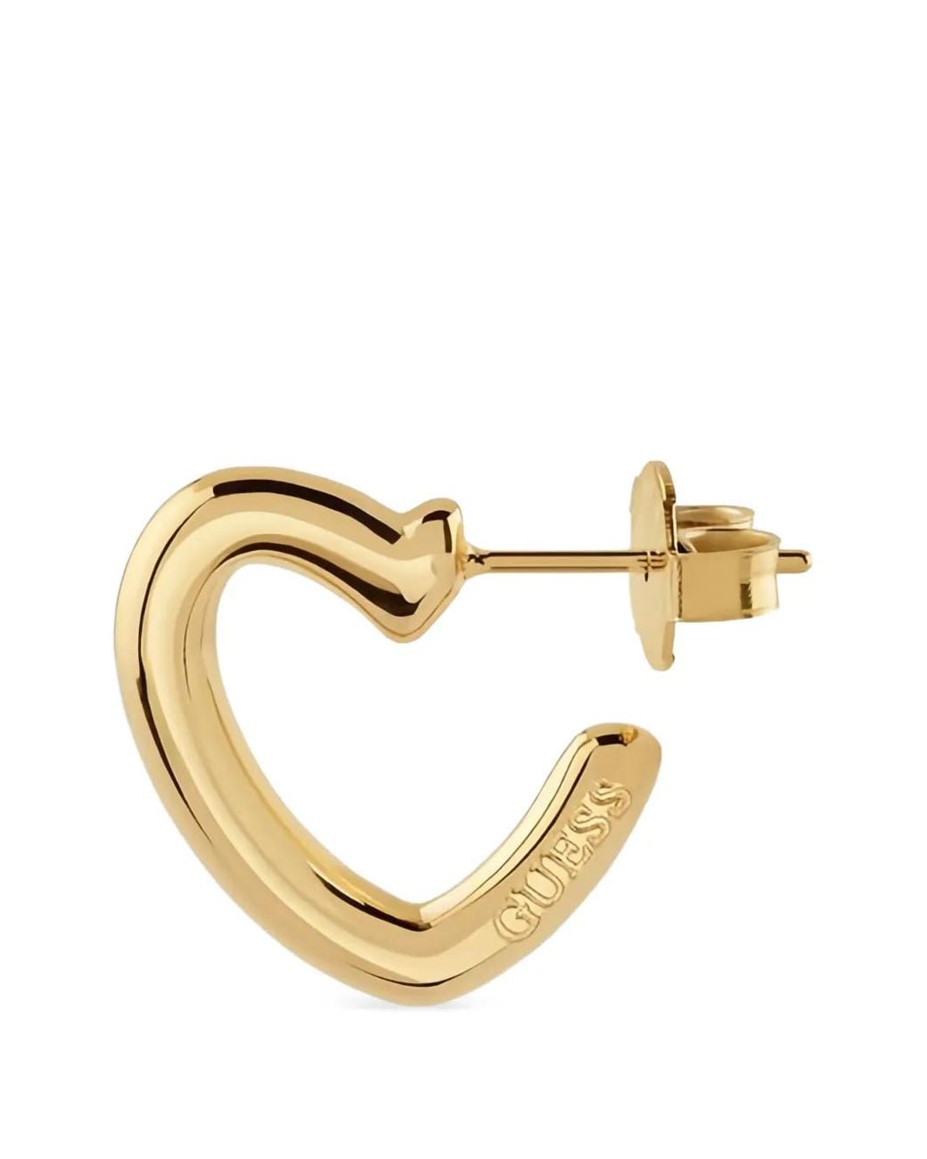 Guess Metallic Iconique Hoop Earrings