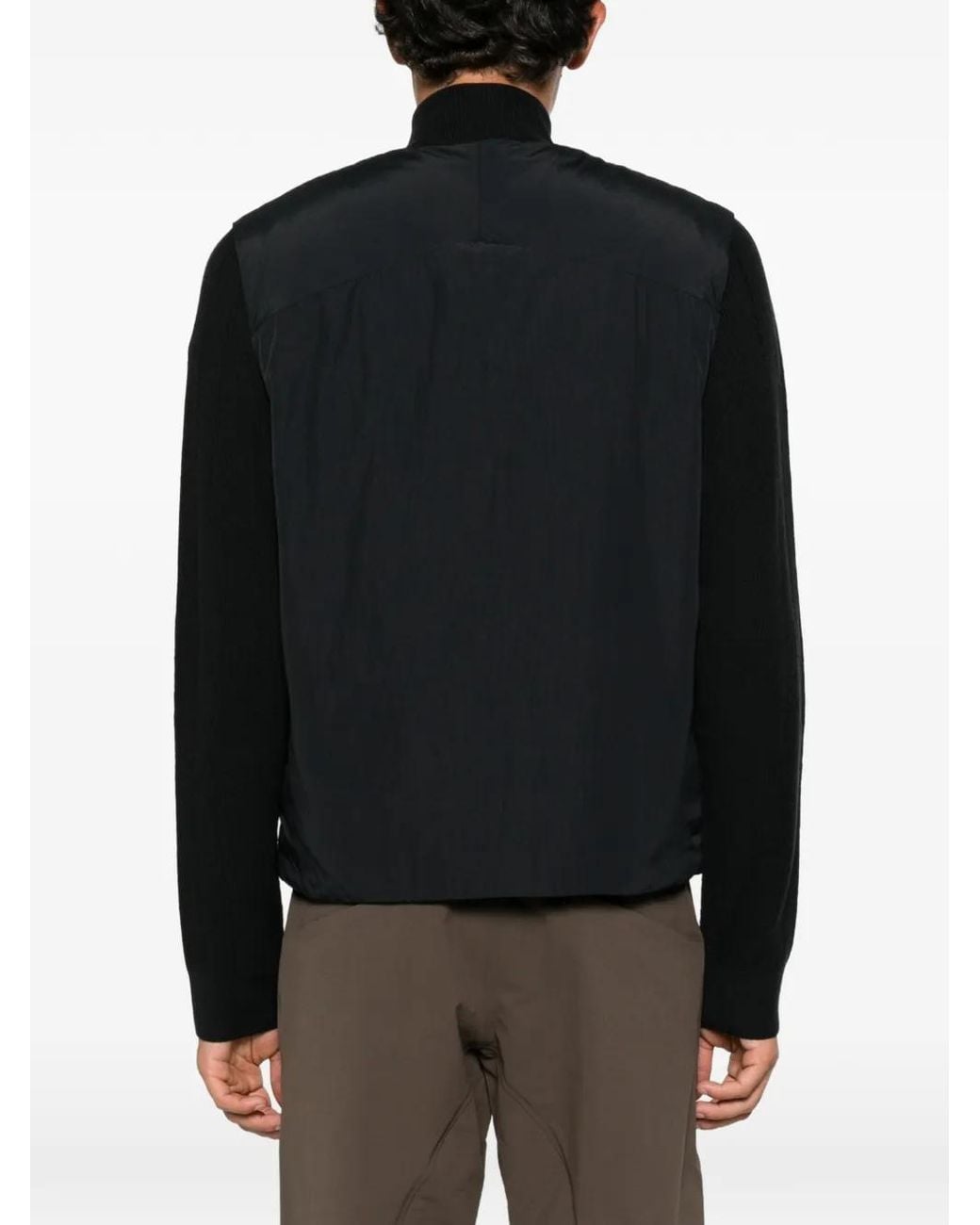 Veilance Black Naroda Zip-Up Gilet for men