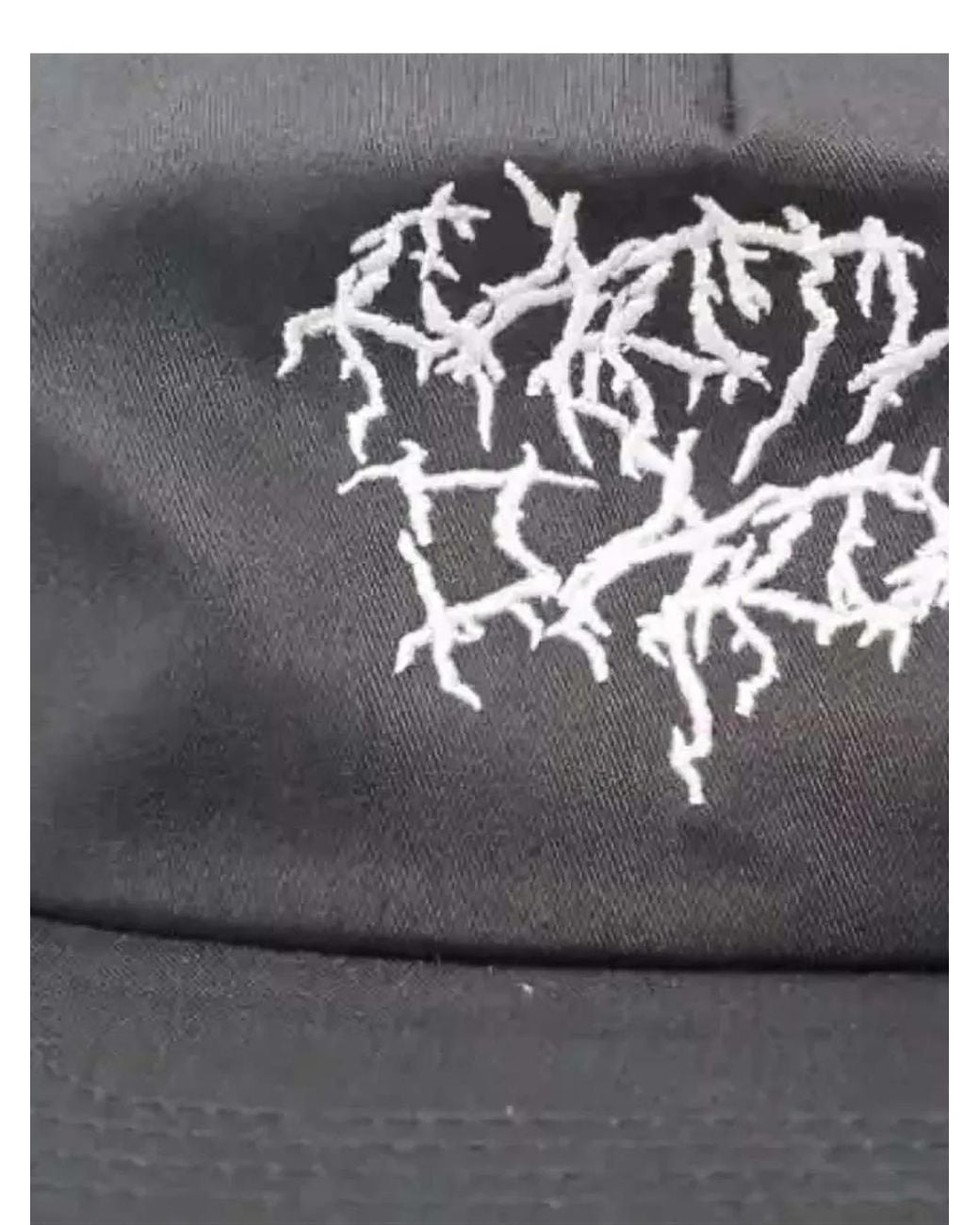 Travis Scott Gray Cactus Jack Lightning Hat for men
