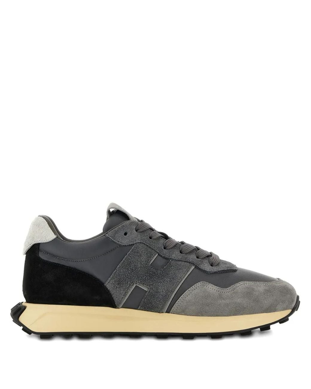 Hogan Black H601 Side H Patch Sneakers for men