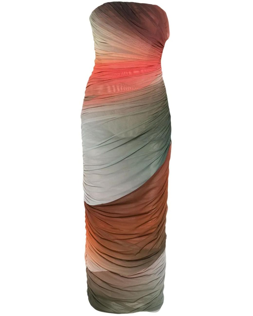 The Attico Brown Dresses
