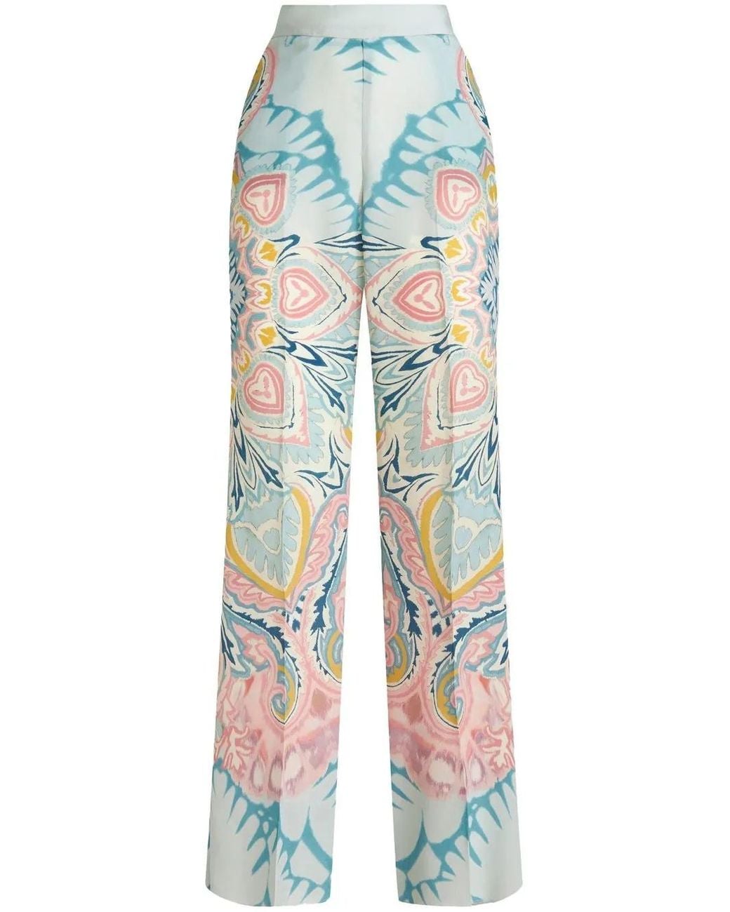 Etro Multicolor Straight Trousers