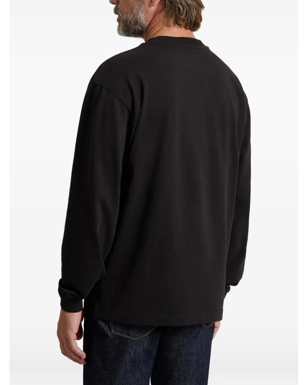 Woolrich Sweater Met Logopatch in het Black voor heren