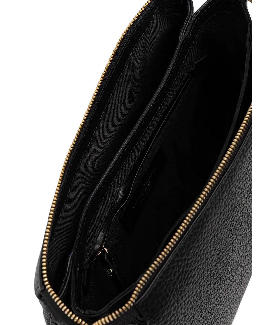 Gianni Chiarini Black Zip Crossbody Bag