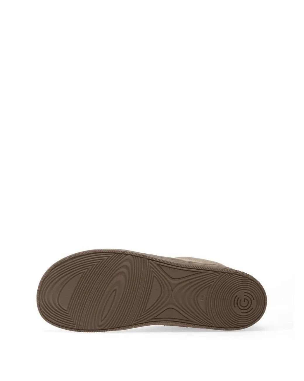 Groundies Gray Perforierte Sneakers
