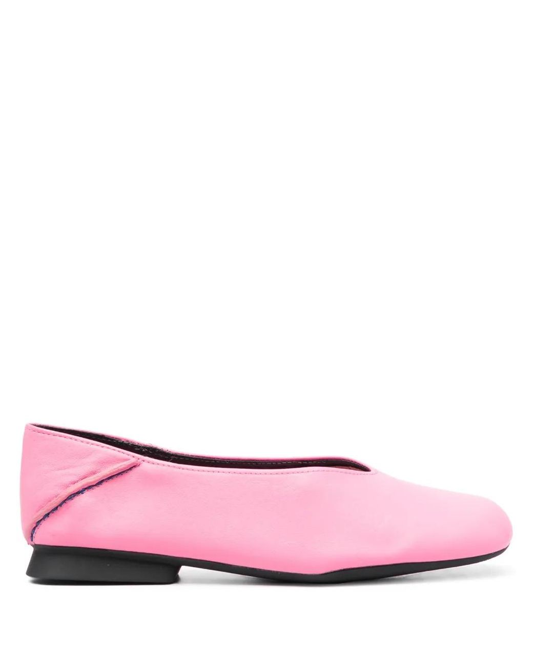 Camper Pink Casi Myra 15Mm Ballerina Shoes