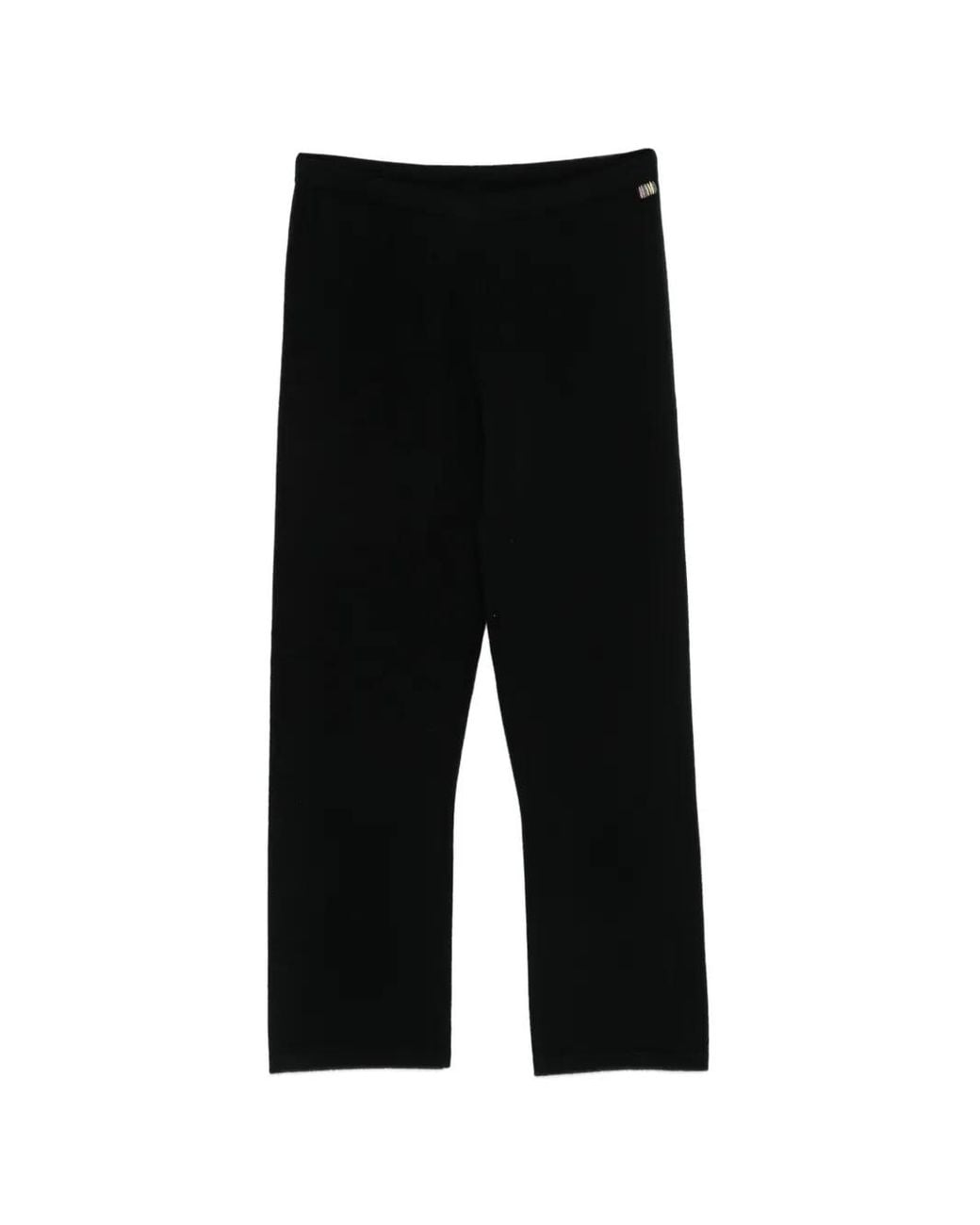 Extreme Cashmere Black Nº461 Wander Knitted Trousers