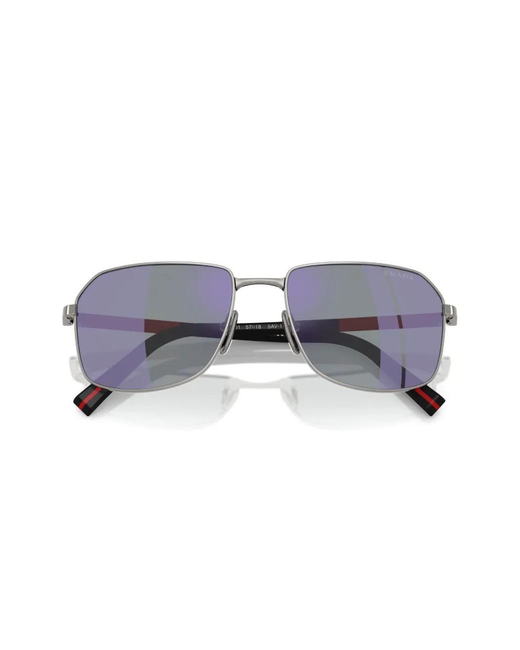 Prada Blue Linea Rossa Sunglasses for men