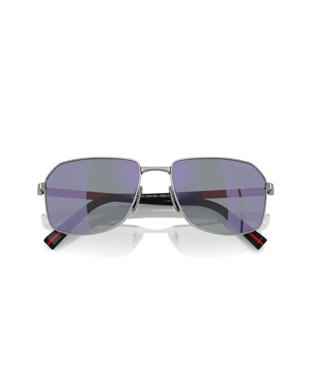 Prada Blue Linea Rossa Sunglasses for men