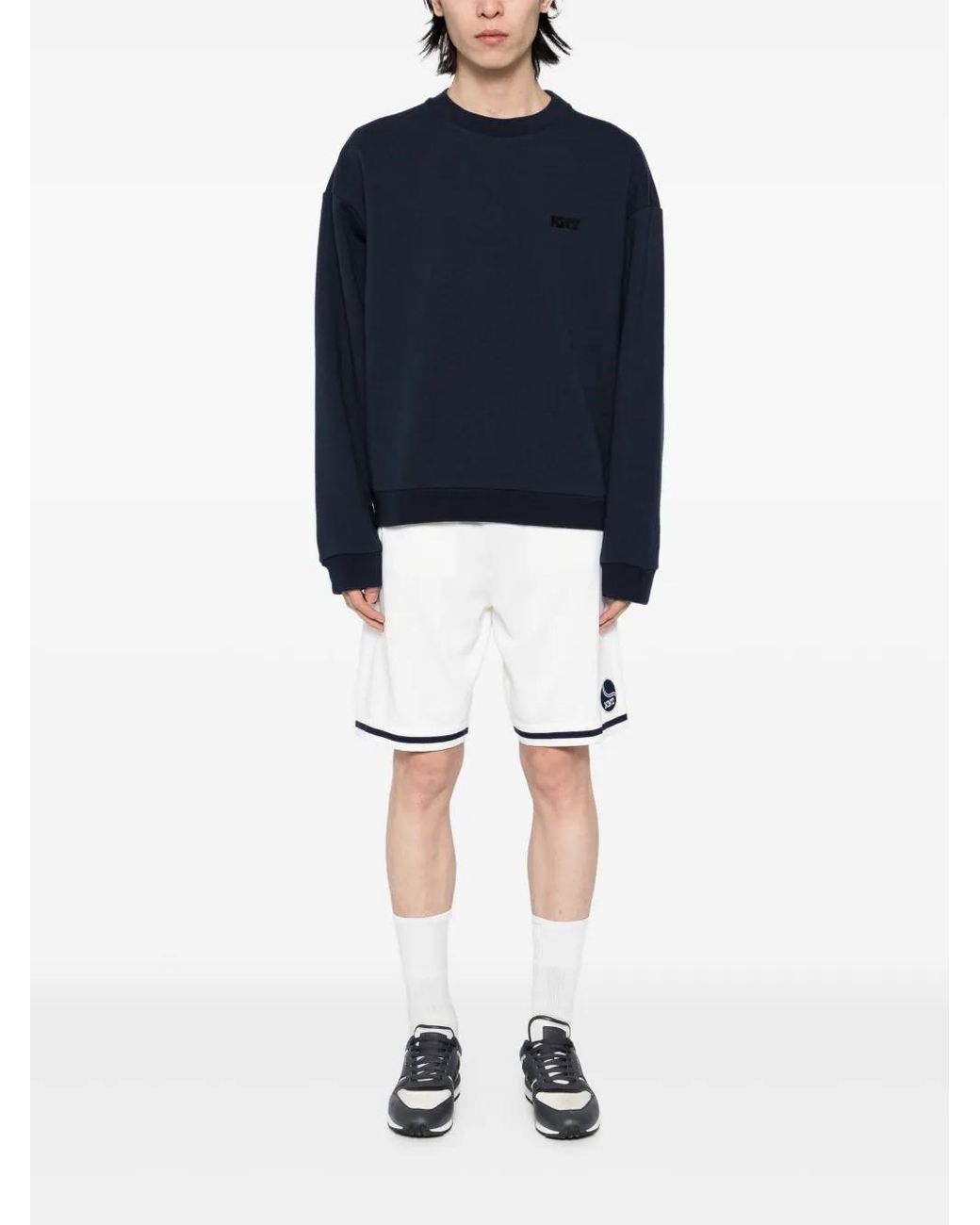 Kiton Blue Knt Sweatshirt for men