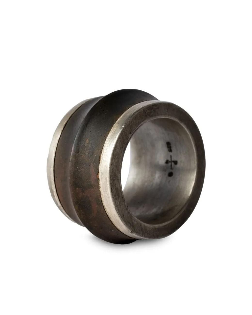 Parts Of 4 Black Rotator Sterling Ring