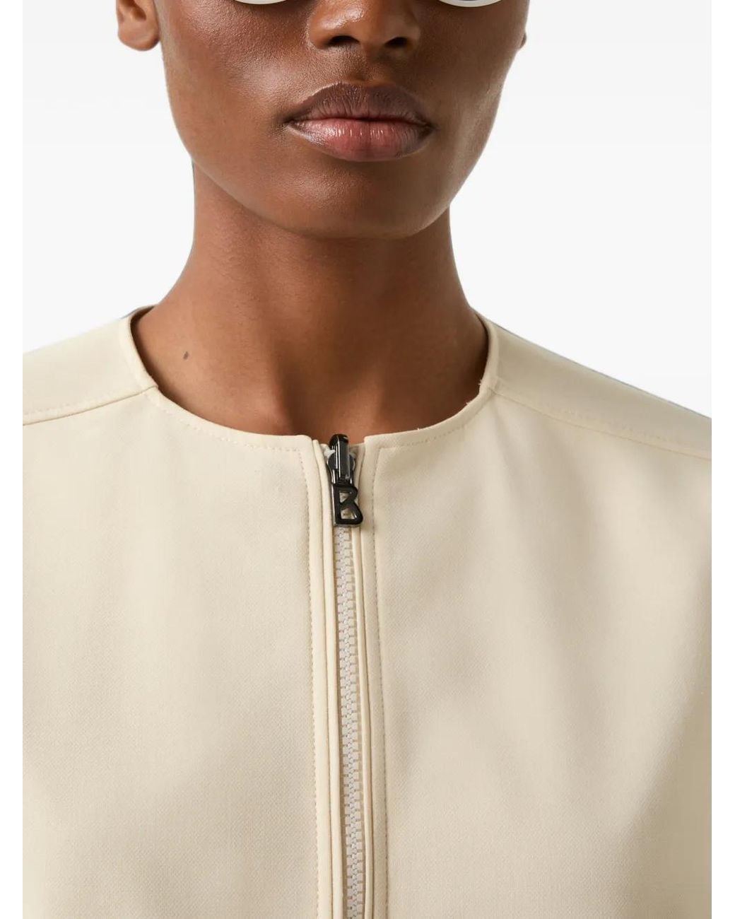 Bogner Natural Yuma Reversible Bomber Jacket