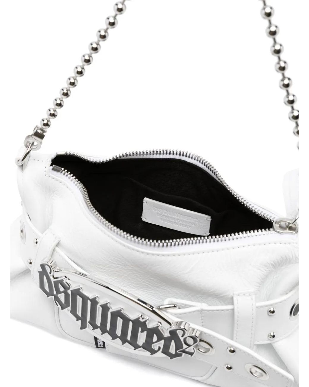DSquared² White Gothic Schultertasche