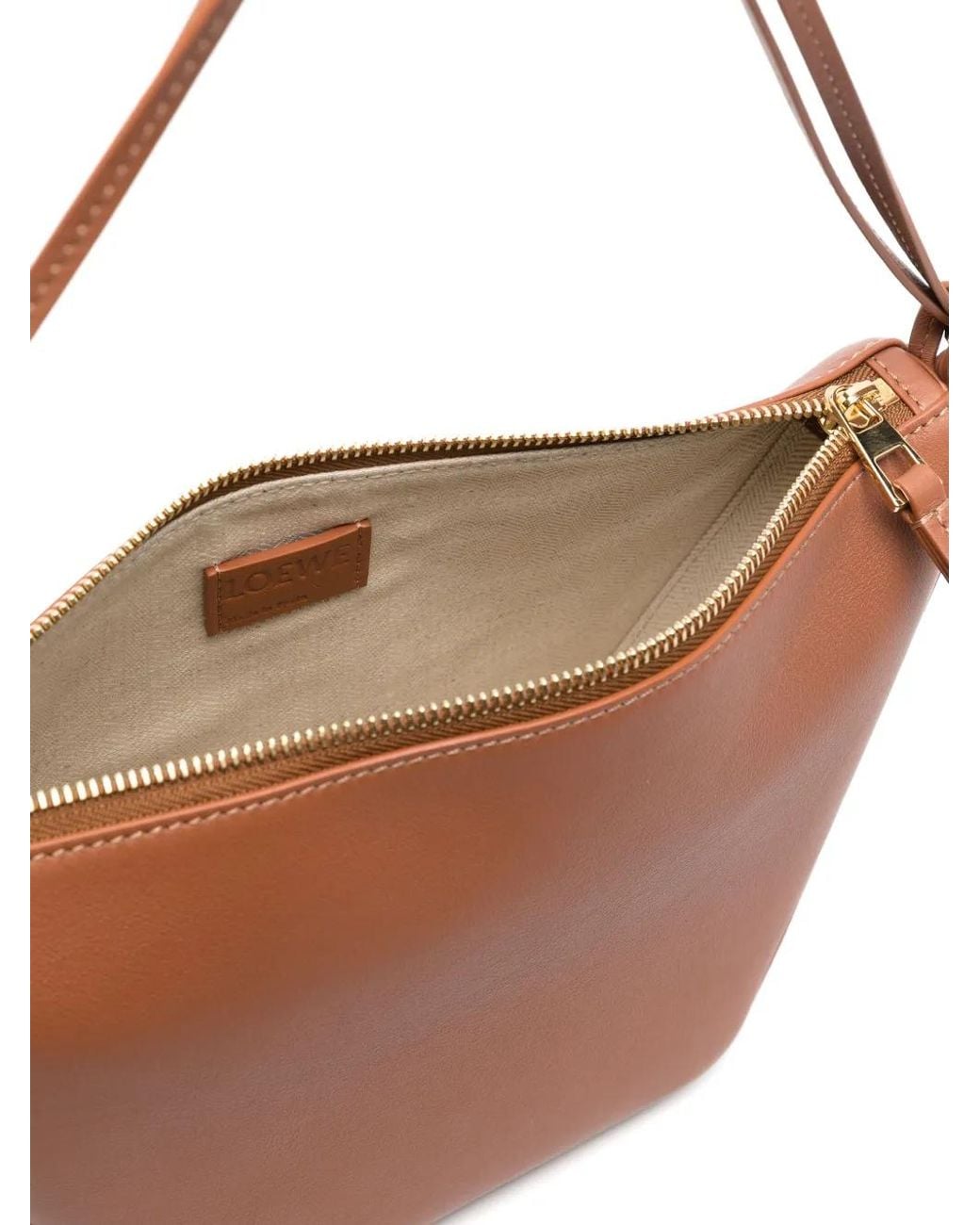 Loewe Brown Mini Hammock Shoulder Bag