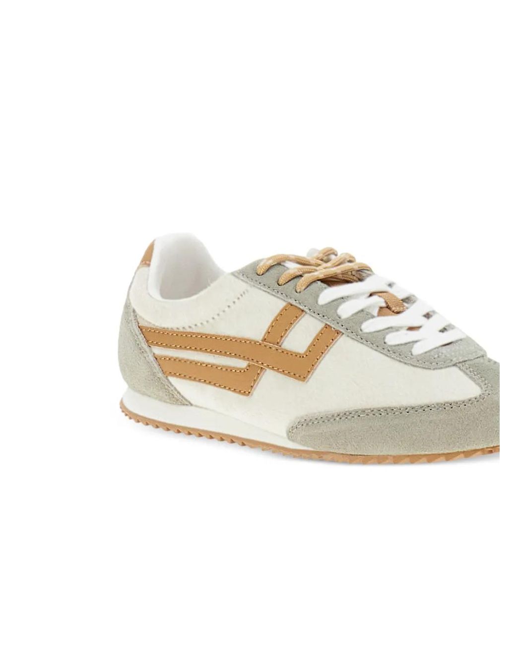 Sneakers Con Inserti di Pro Keds in White