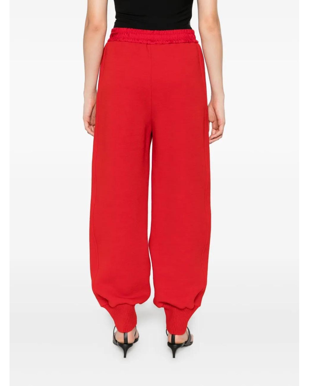 Jil Sander Red Jogginghose Mit Elastischem Bund