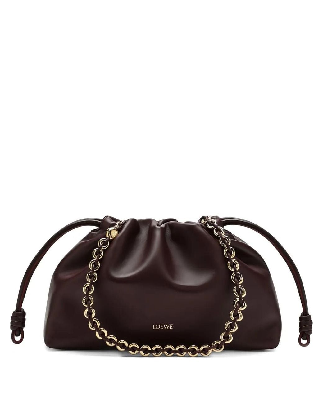 Loewe Brown Medium Flamenco Purse
