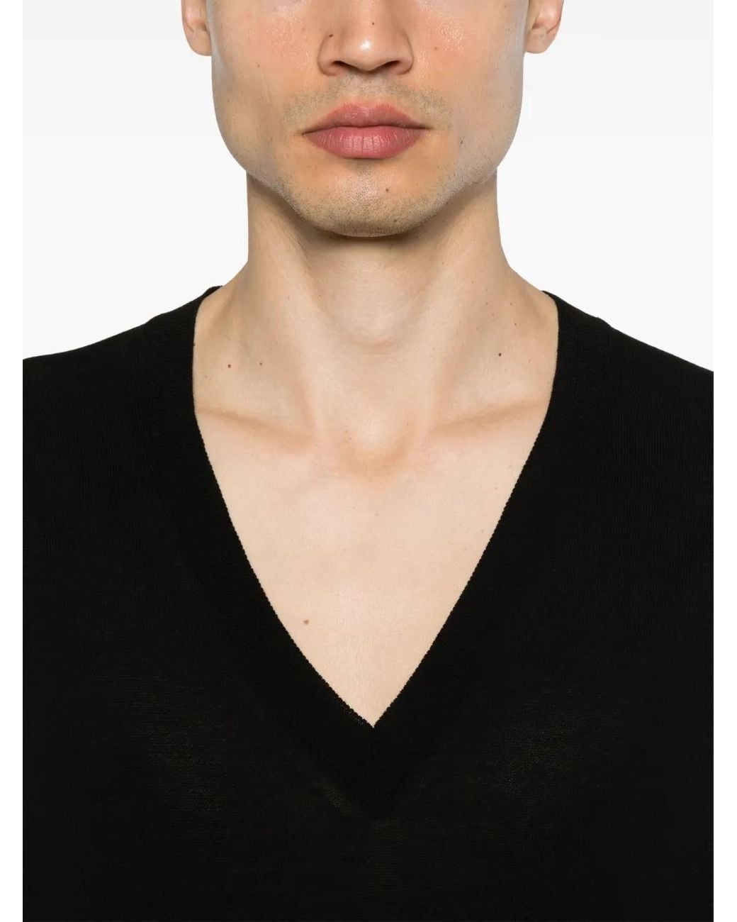 Top De Algodón Amaranto de hombre de color Black