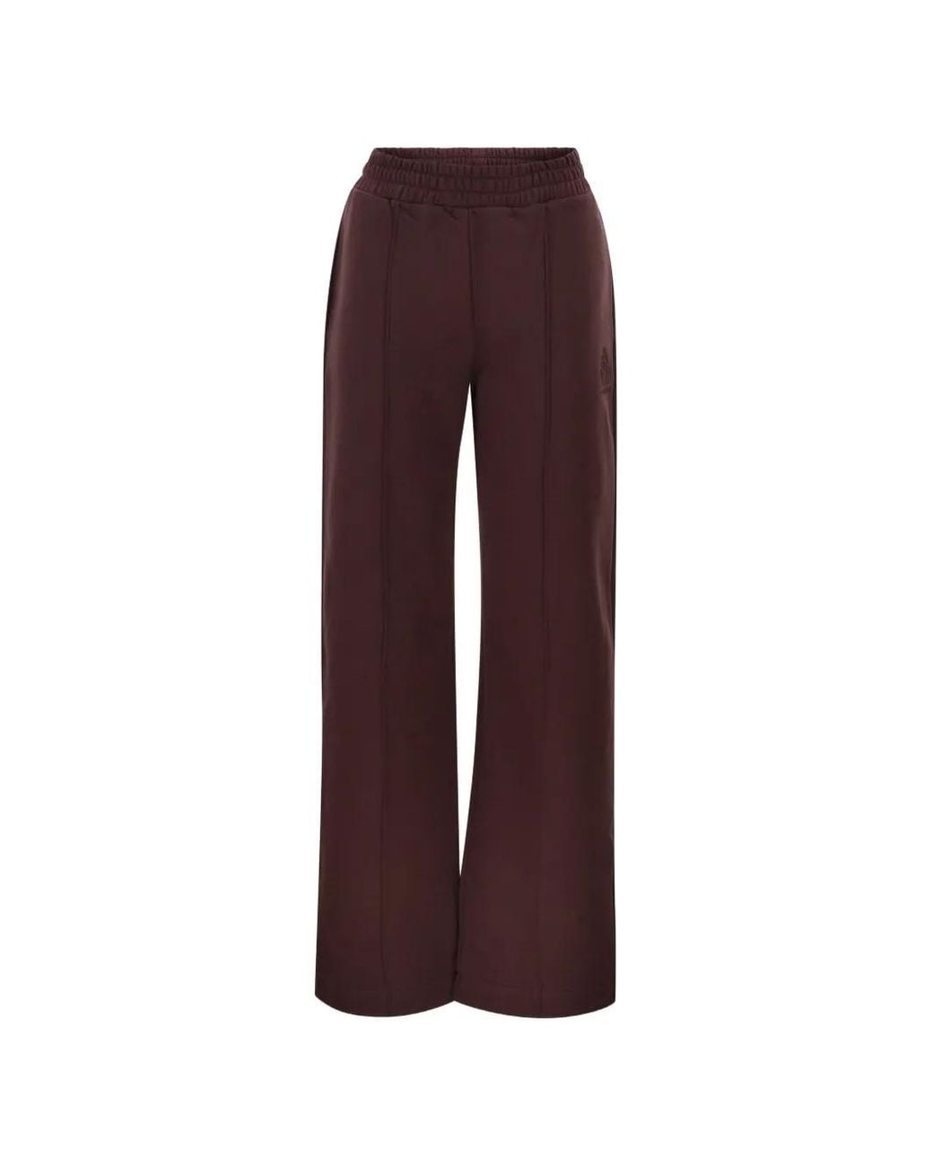 Dondup Purple Wide-Leg Trousers