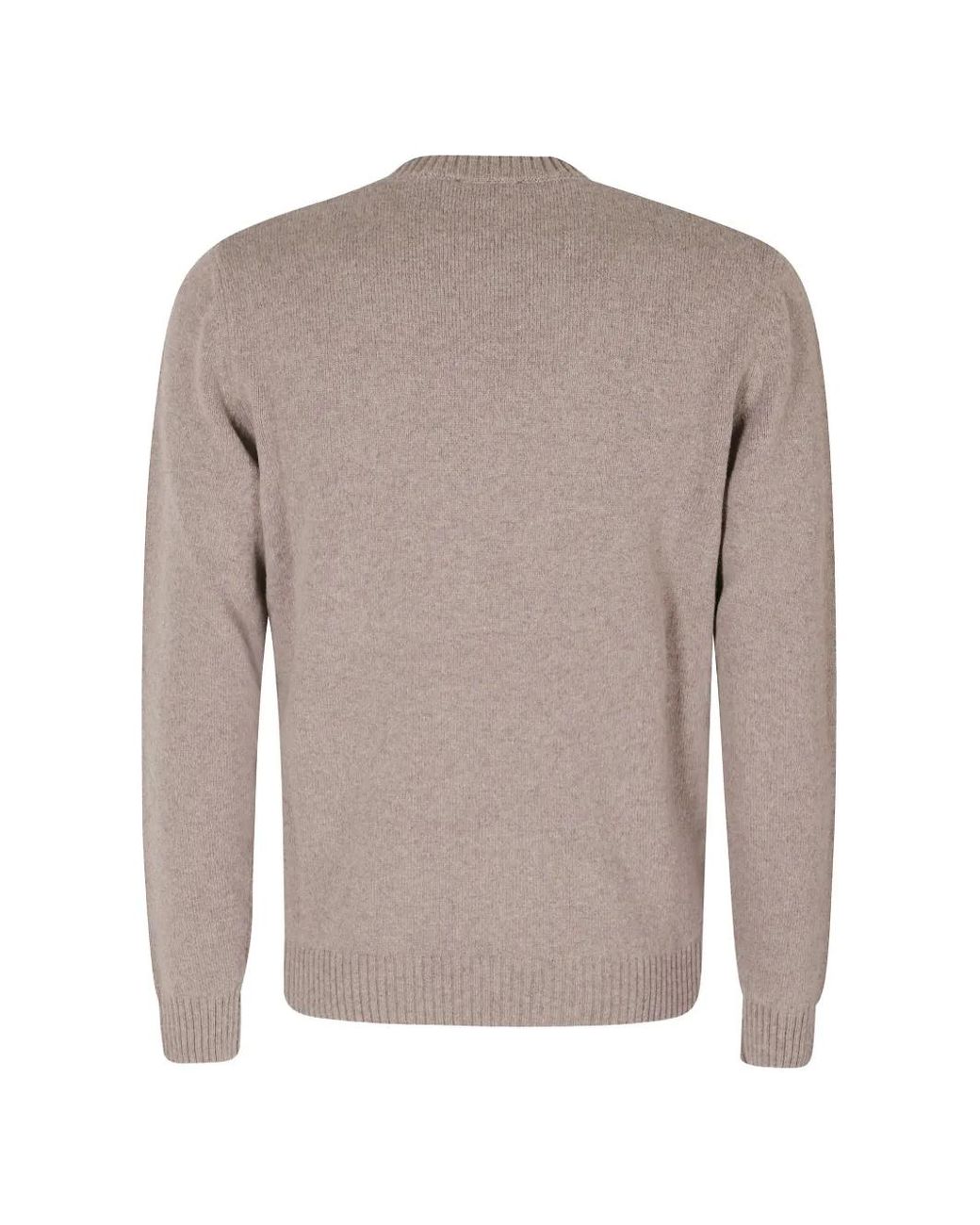 Seventy White Diamond-Pattern Sweater for men