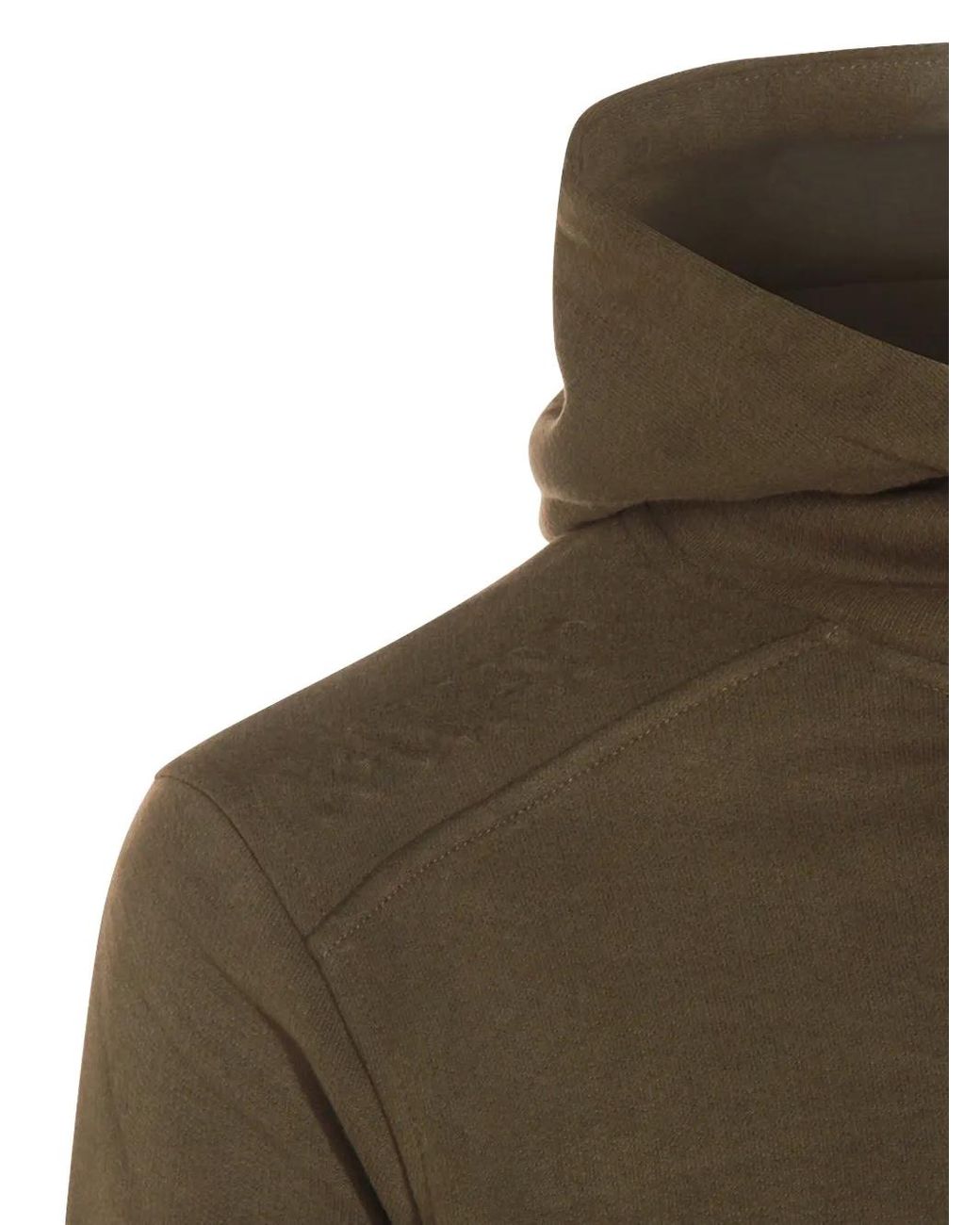 K-Way Green Drawstring Hoodie for men