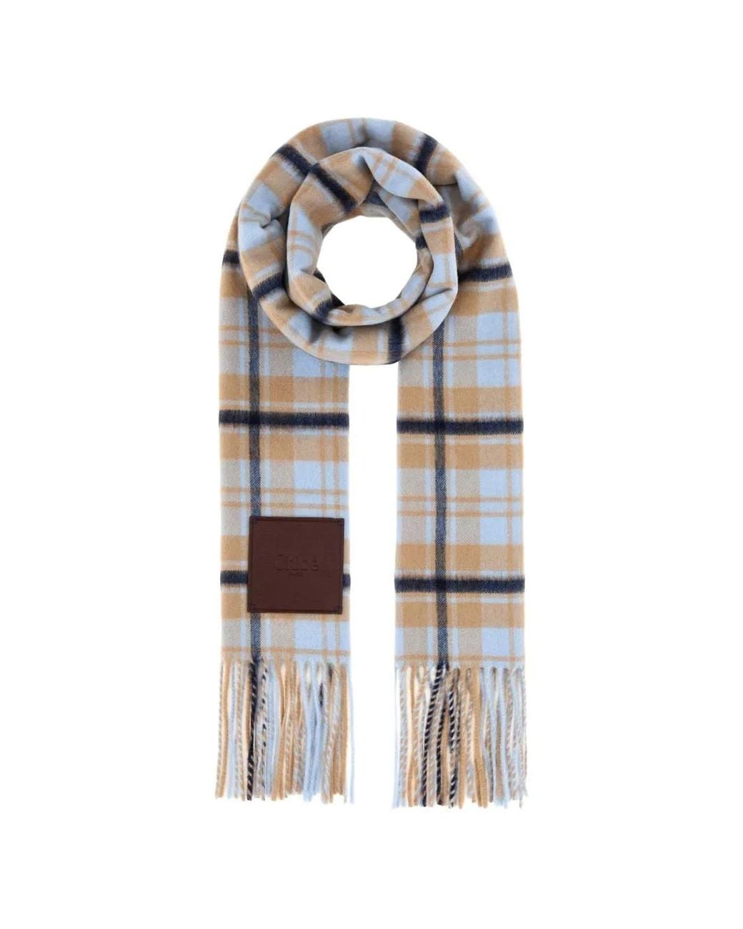 Sciarpa Highlanding di Chloé in White