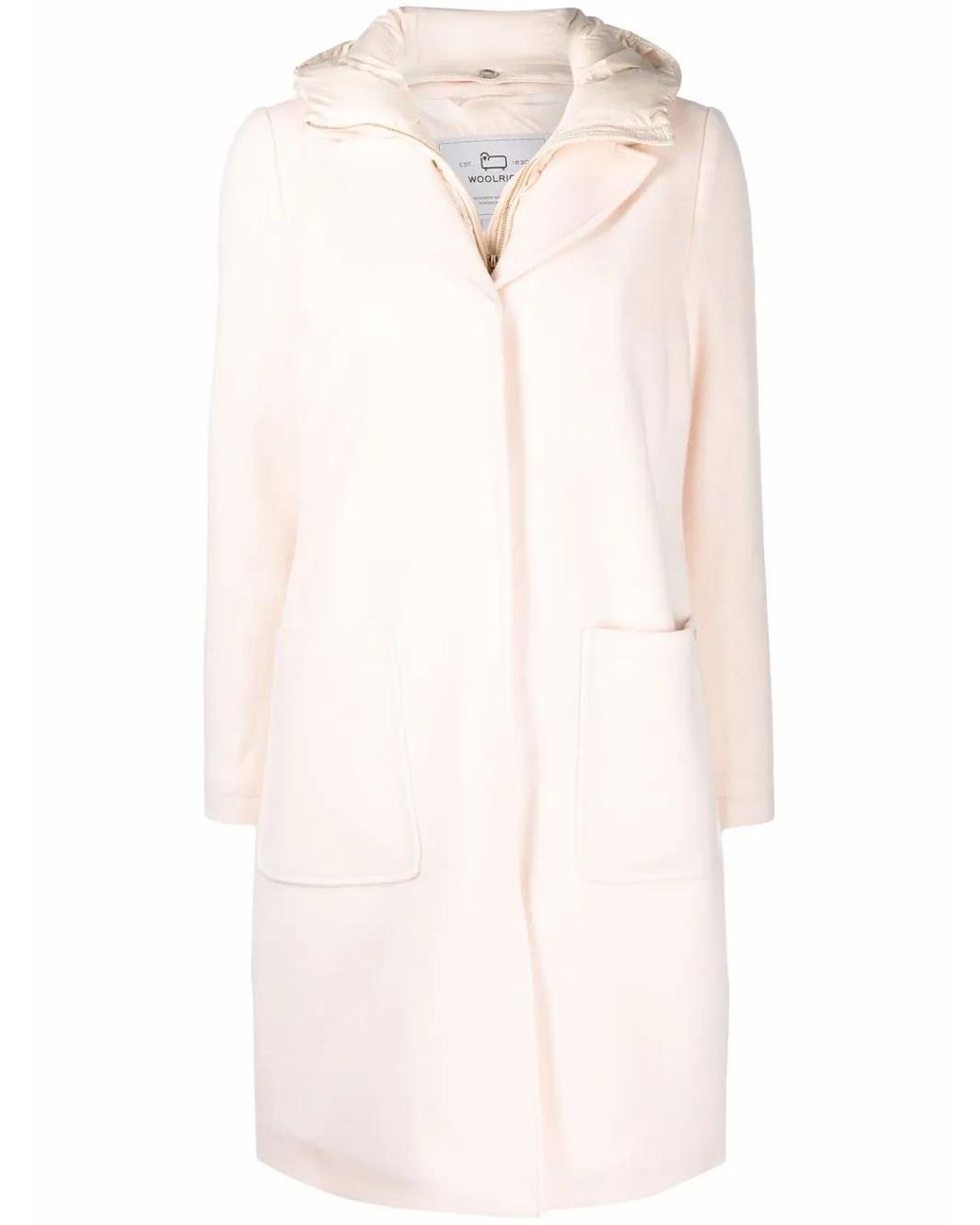 Woolrich Multicolor Padded Zip-Up Coat
