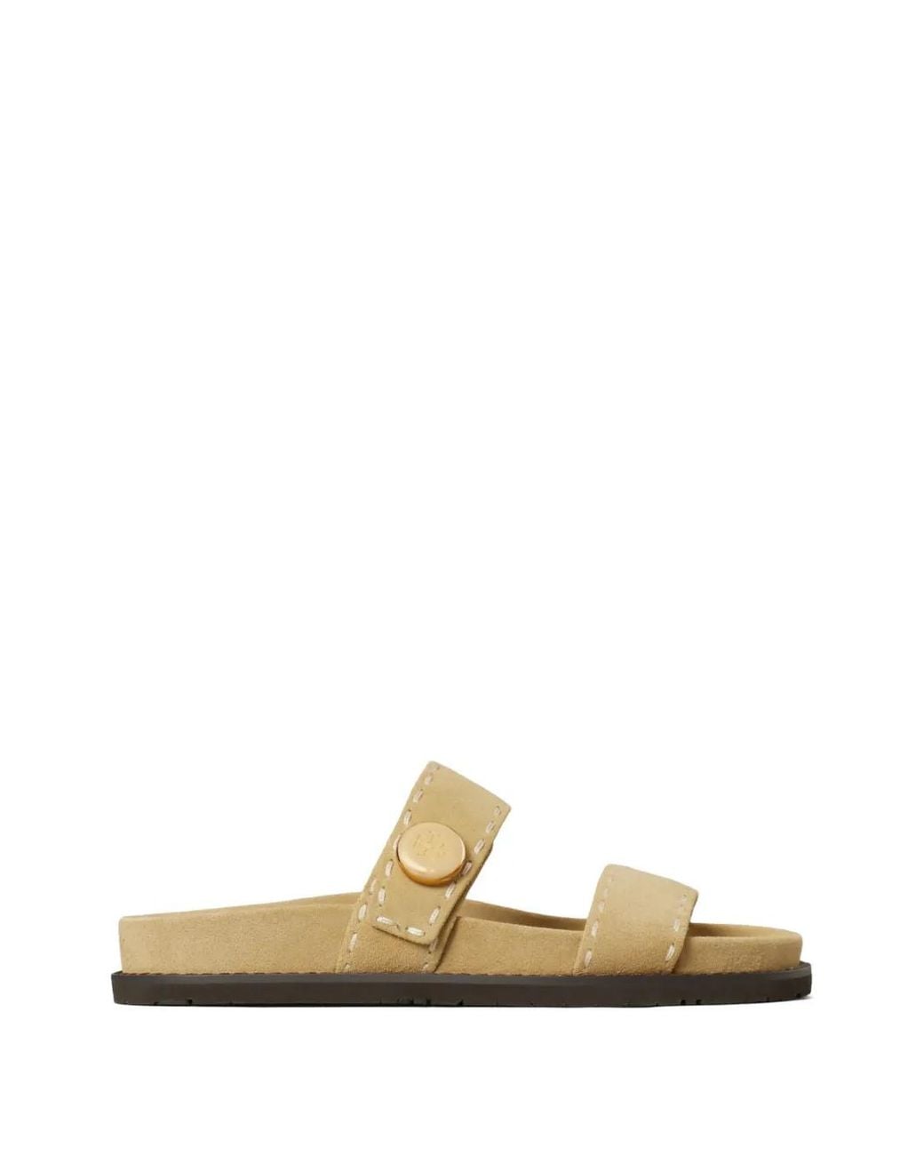Tory Burch Metallic Romy Sport Slide