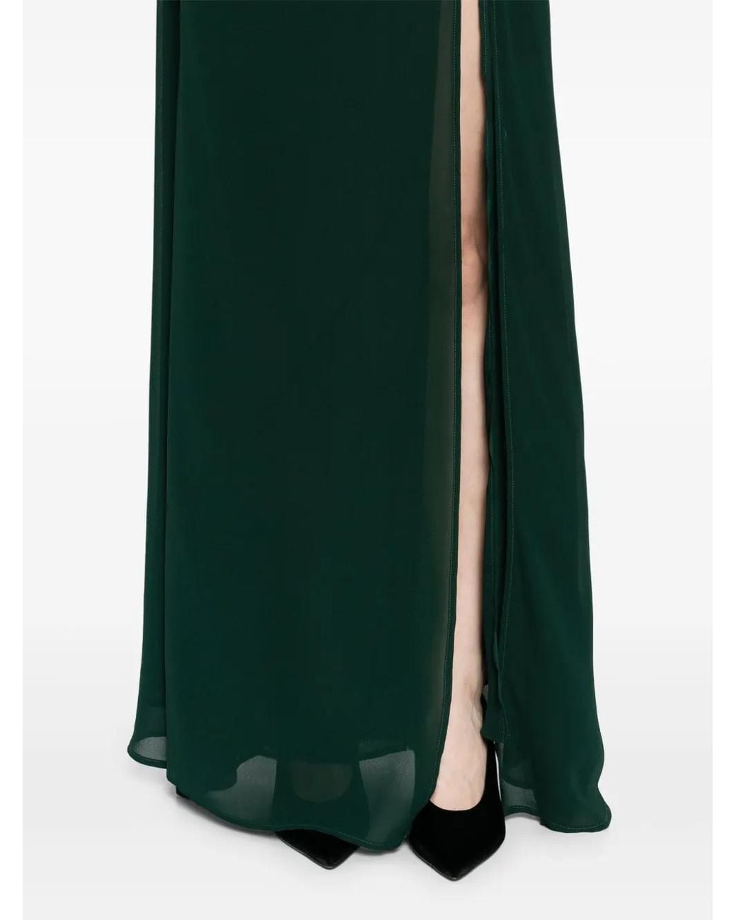 Reformation Green Senna Dress