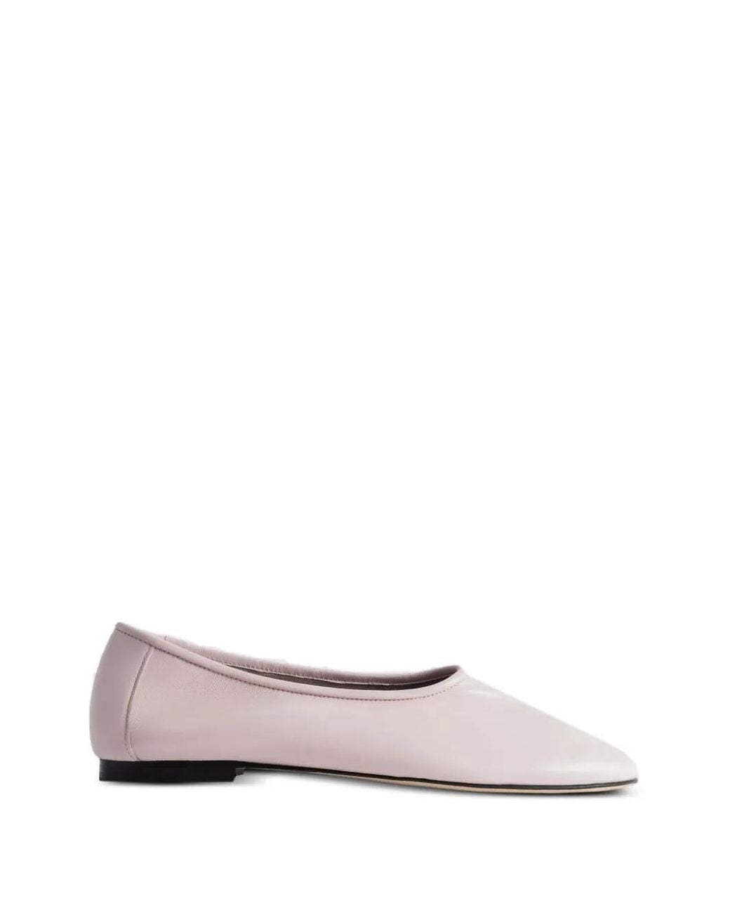 By Far White Prudence Ballerinas