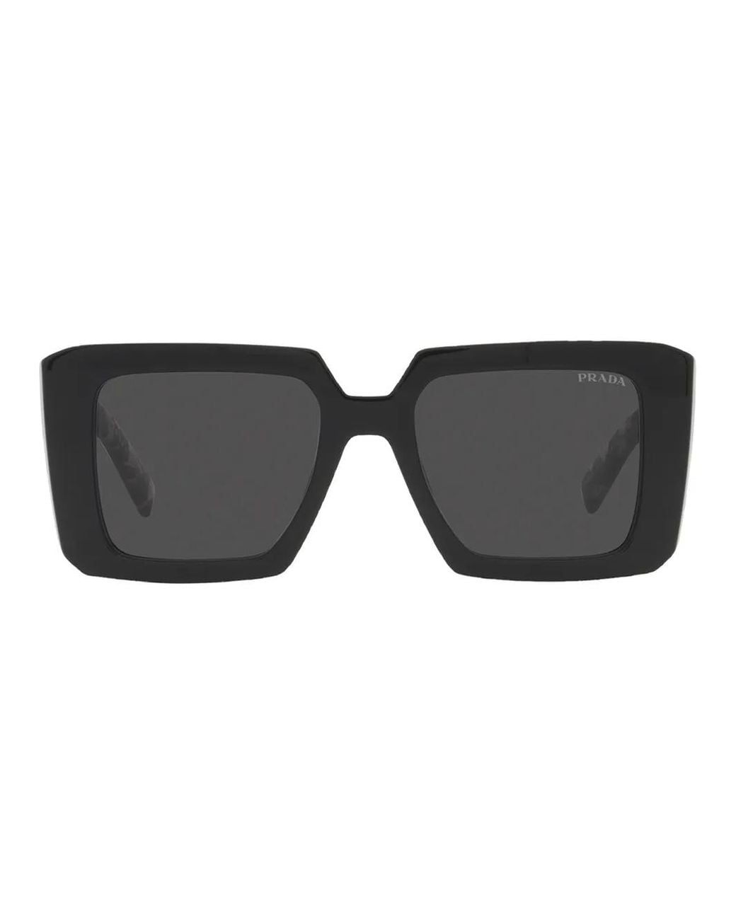 Occhiali Da Sole Oversize di Prada in Black