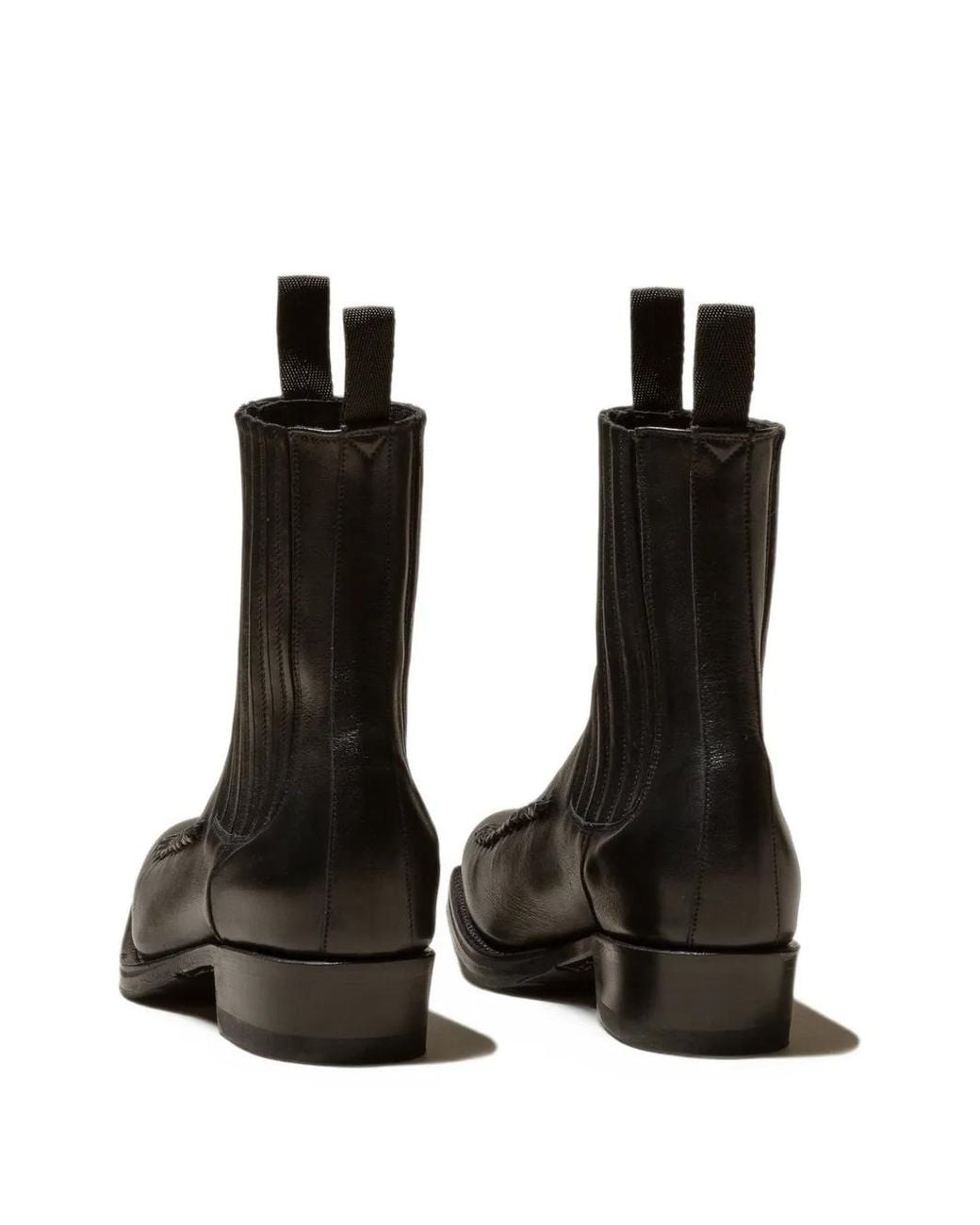 Hereu Black Agulla Chelsea Boots