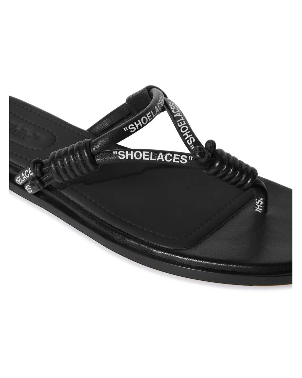 Off-White c/o Virgil Abloh Black Sholace Sandals