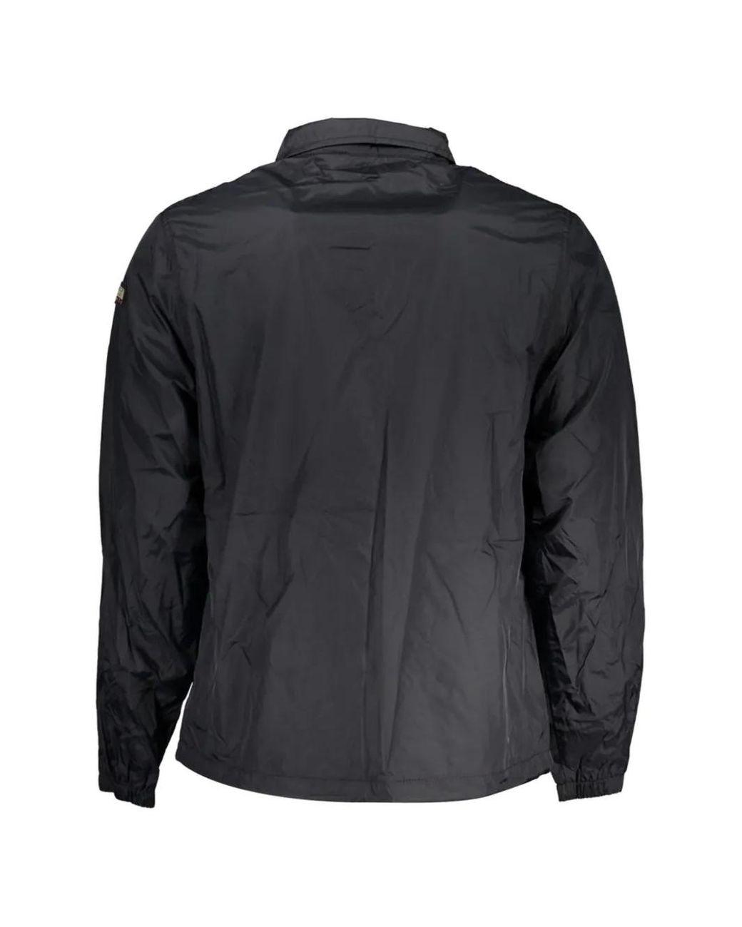 Napapijri Black Veste Canar À Logo Imprimé for men