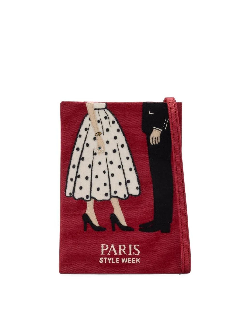 Olympia Le-Tan Paris Style Week Embroidered Clutch Bag