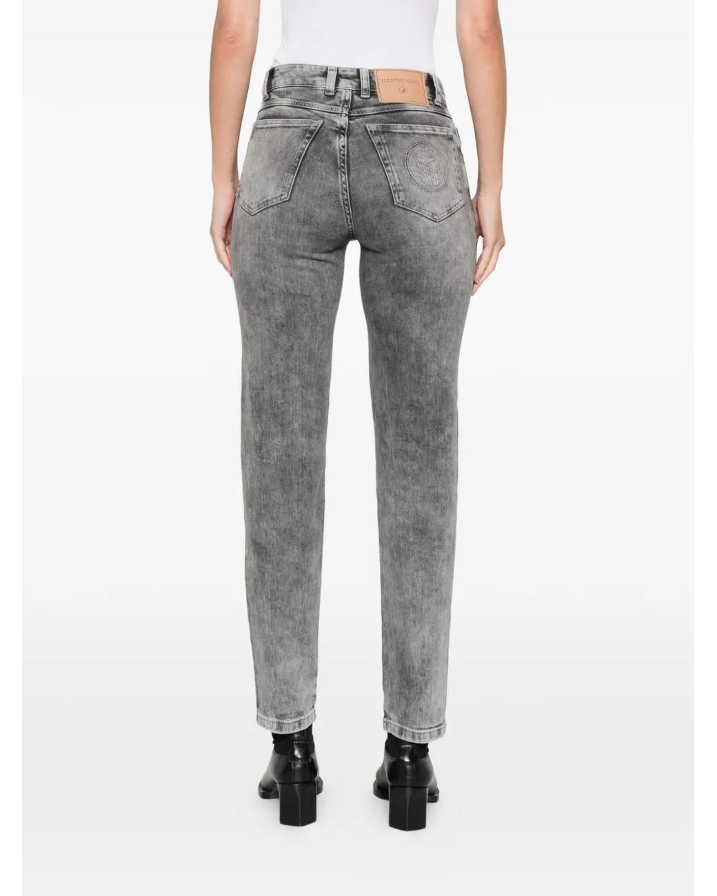 Iceberg Gray 5 Pocket Jeans