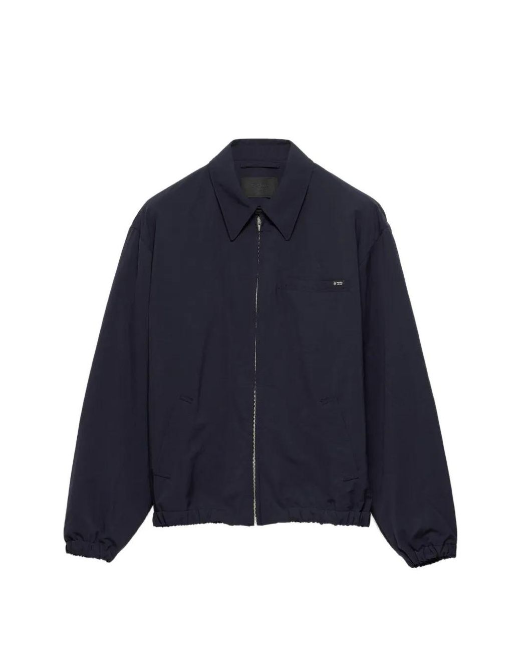 Prada Jack Met Logoplakkaat in het Blue voor heren