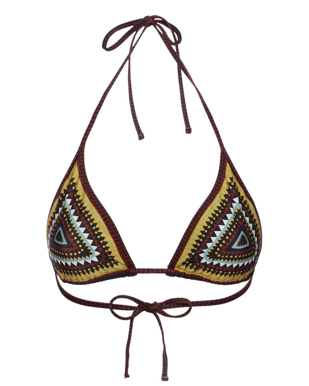 LaDoubleJ Black Triangle Bikini Top