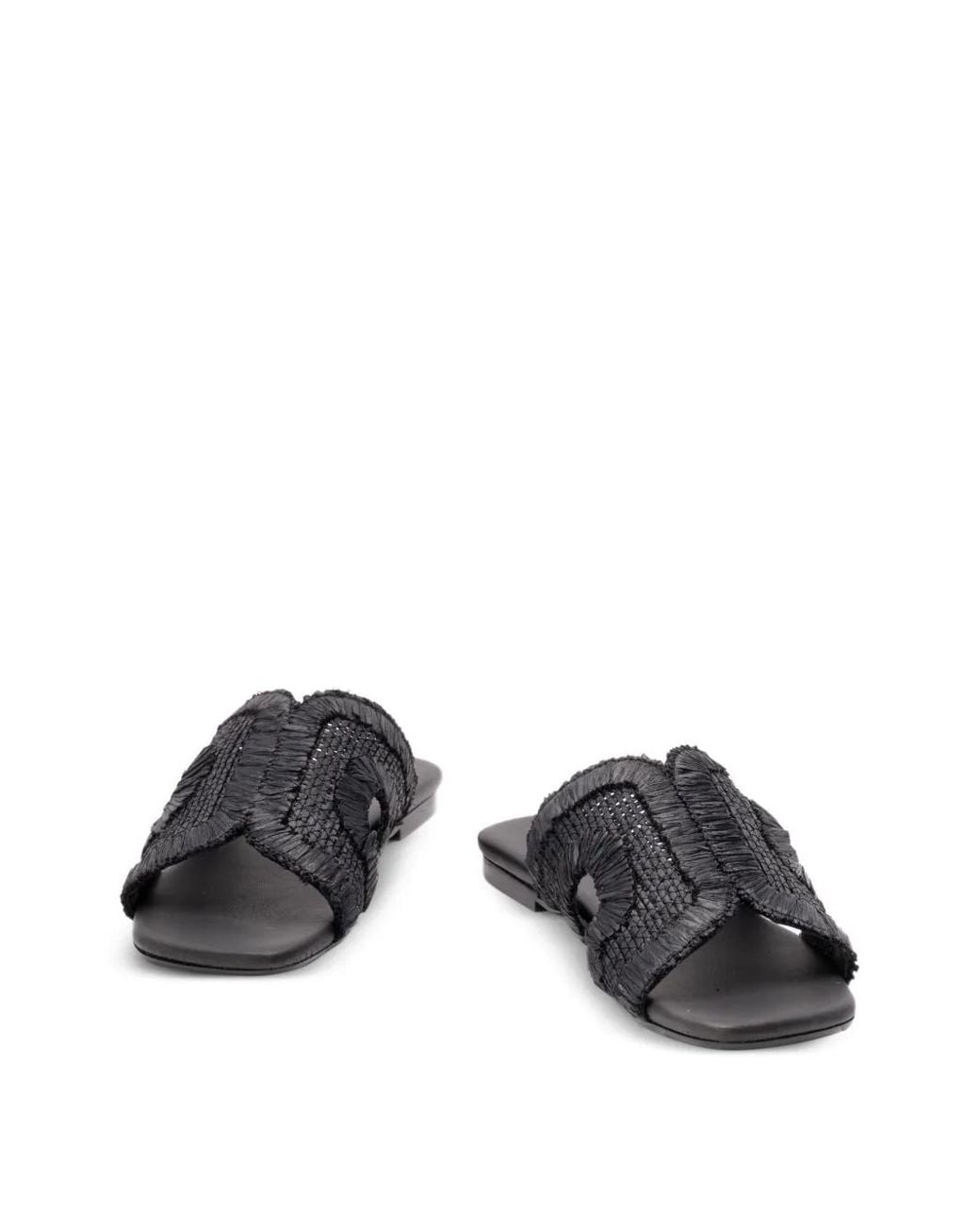 Castaner Black 'Philippa' Slippers