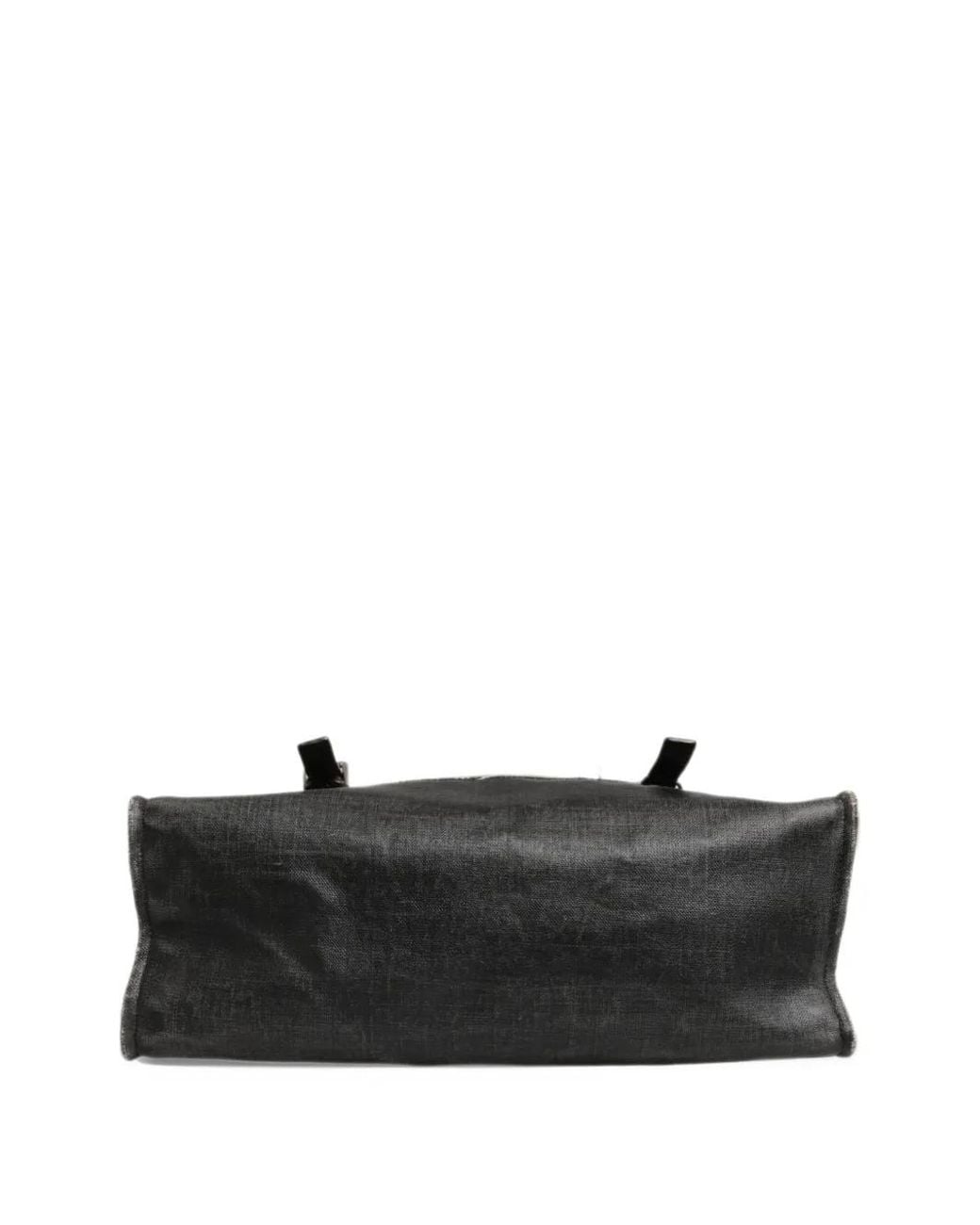 Dolce & Gabbana Black Re-Edition Messenger Bag for men