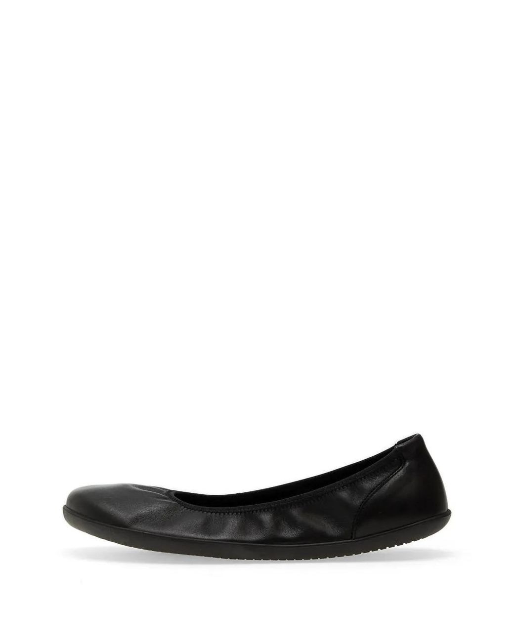 Groundies Black Lily 3.0 Leather Ballet Flats