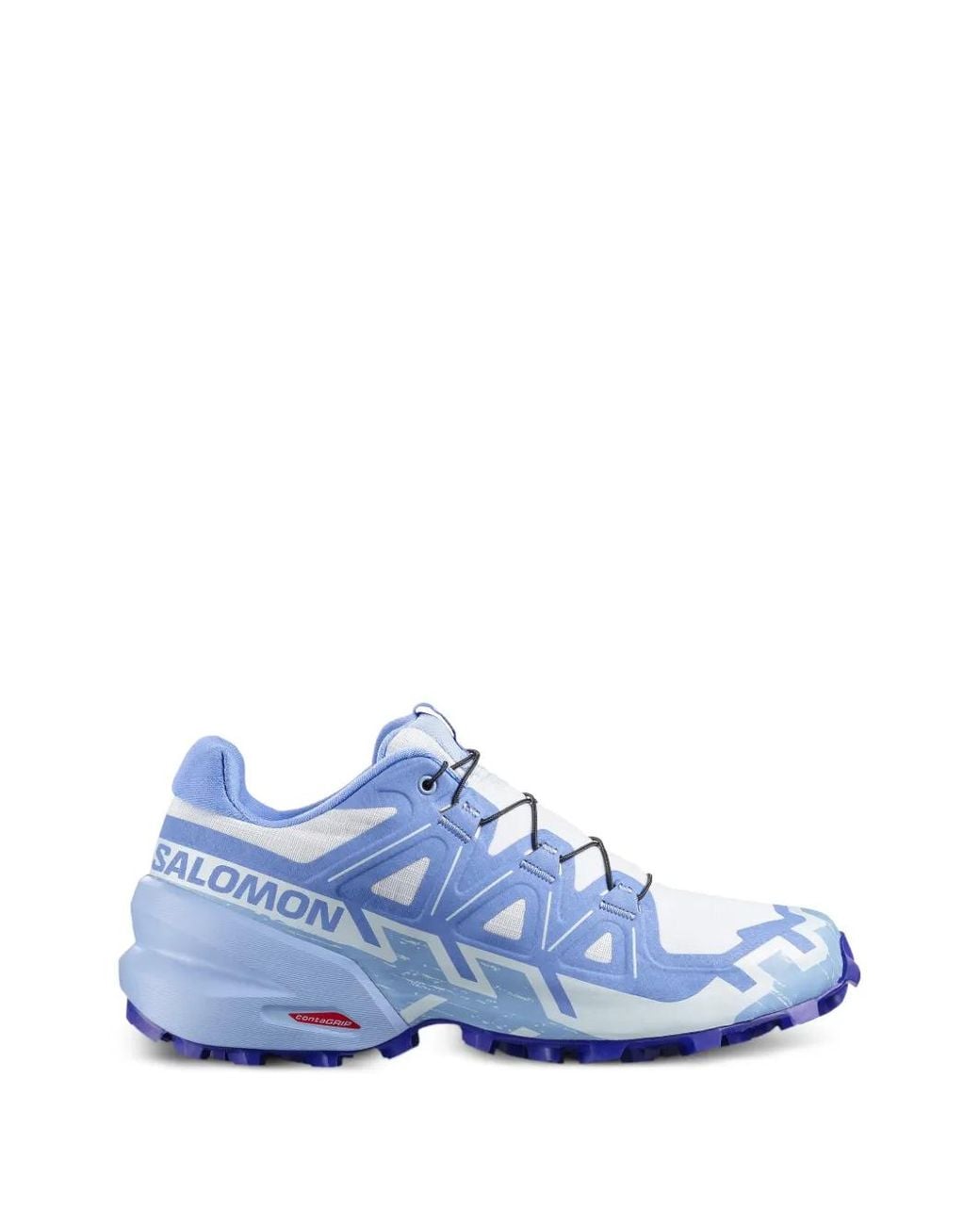 Salomon Blue Lace-Up Sneakers