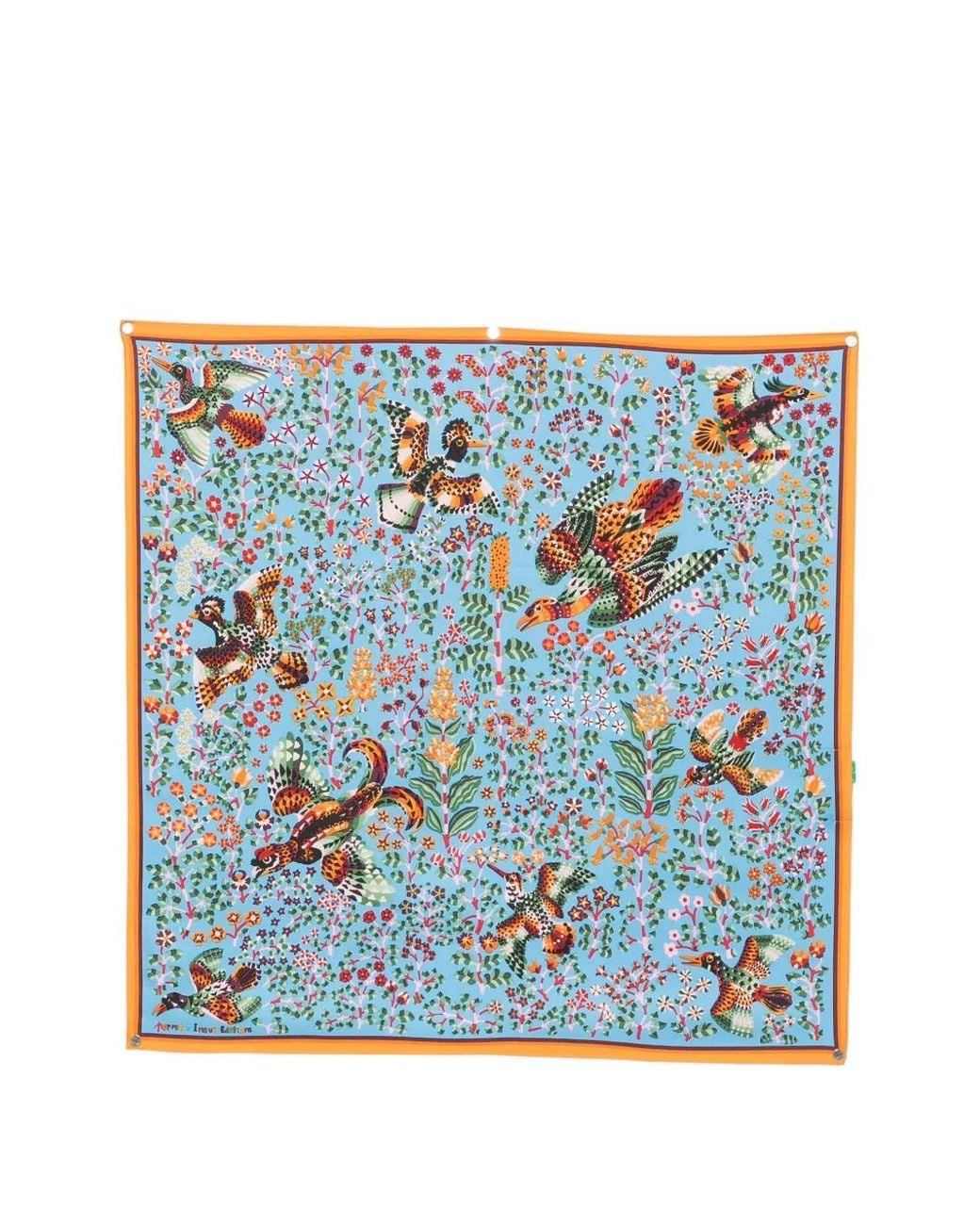 Inoui Edition Blue Bird-Print Scarf