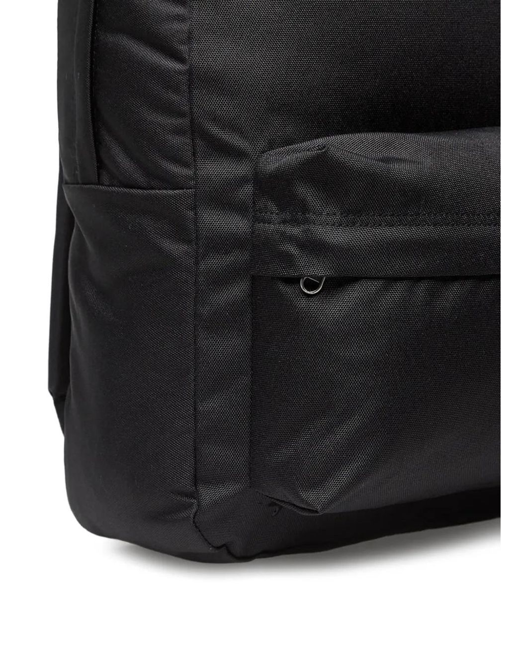 Vans Black Logo-Patch Backpack