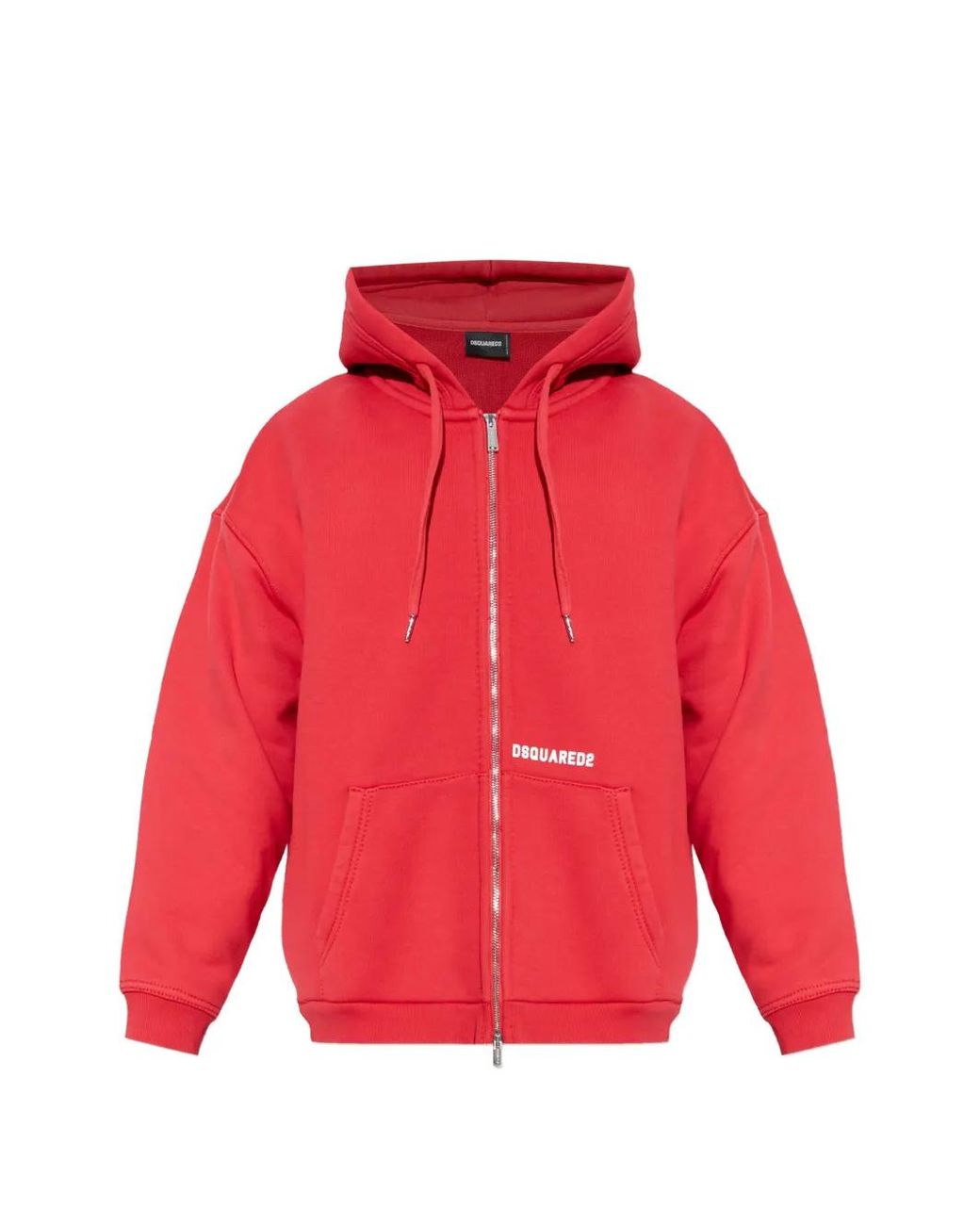 DSquared² Logo Sweatshirt in Red für Herren