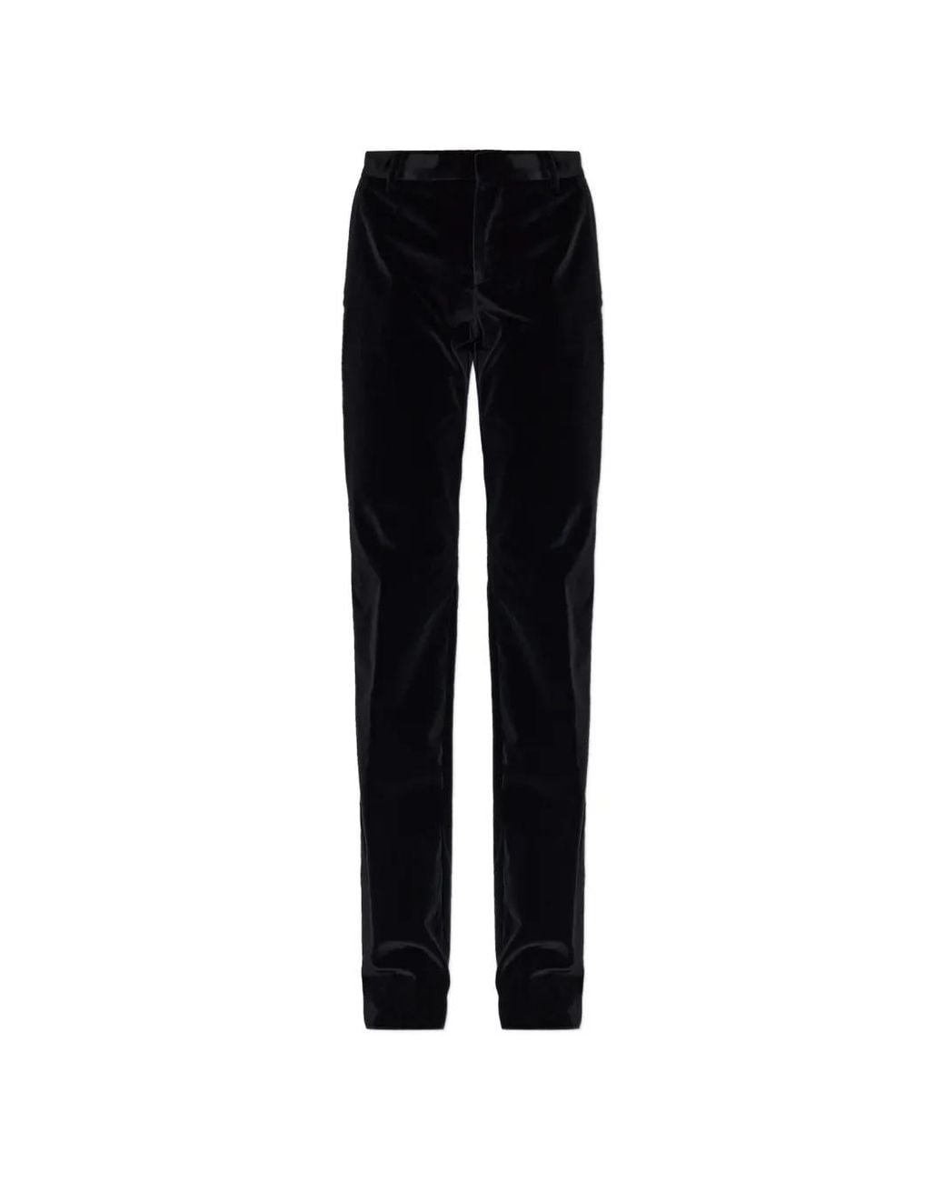 Etro Black Velvet Trousers