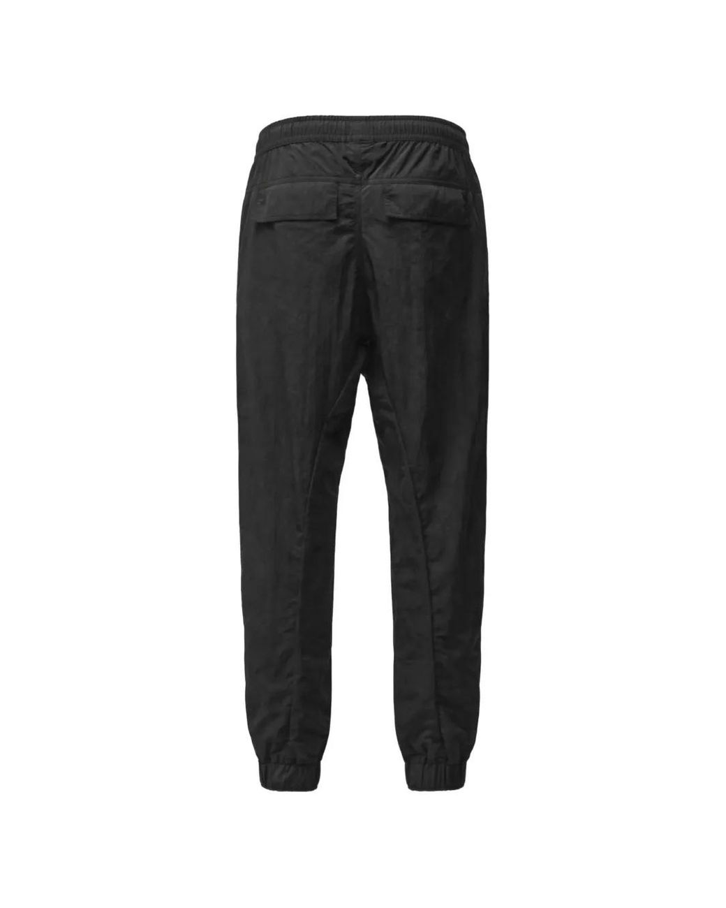 Thom Krom Black Drawstring Track Pants for men