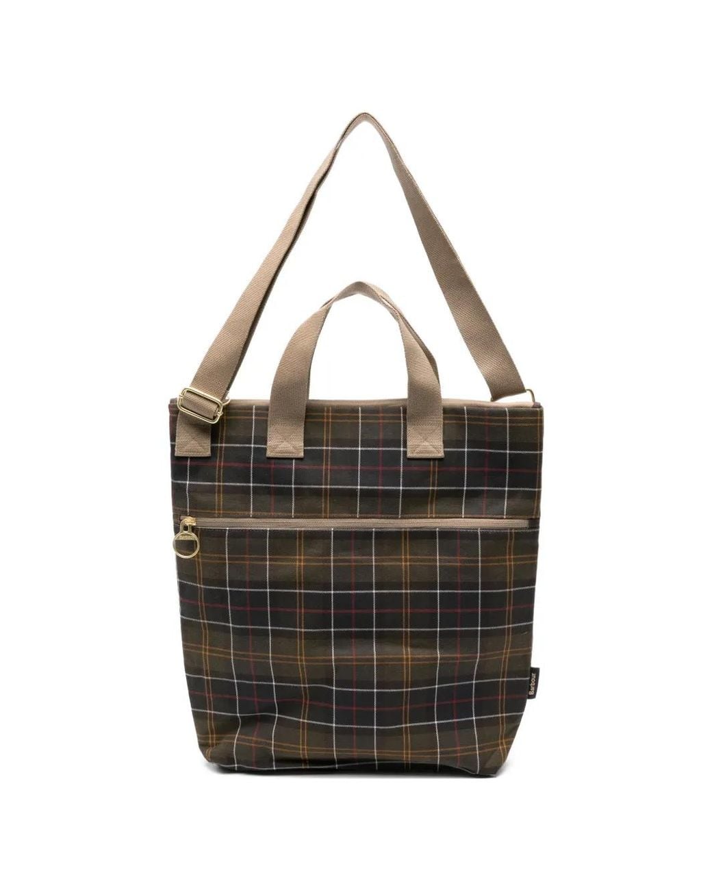 Barbour Black Transport Tote Bag for men