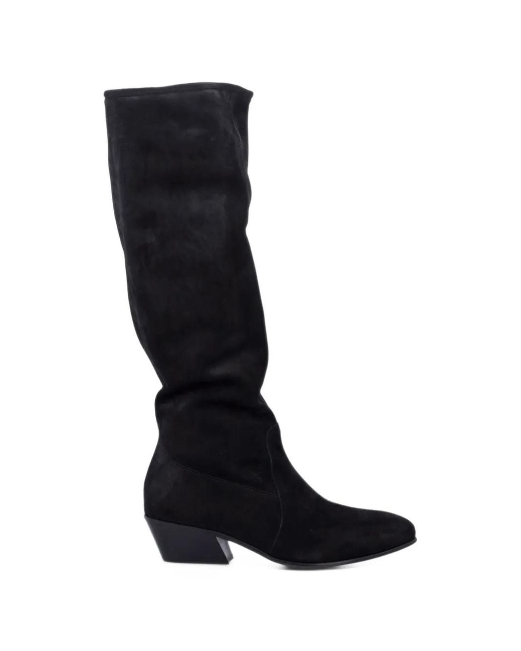 Pedro Garcia Black Helle Suede Boots
